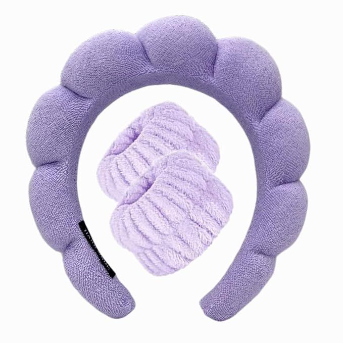 Diadema Spa Acolchada con Muñequeras